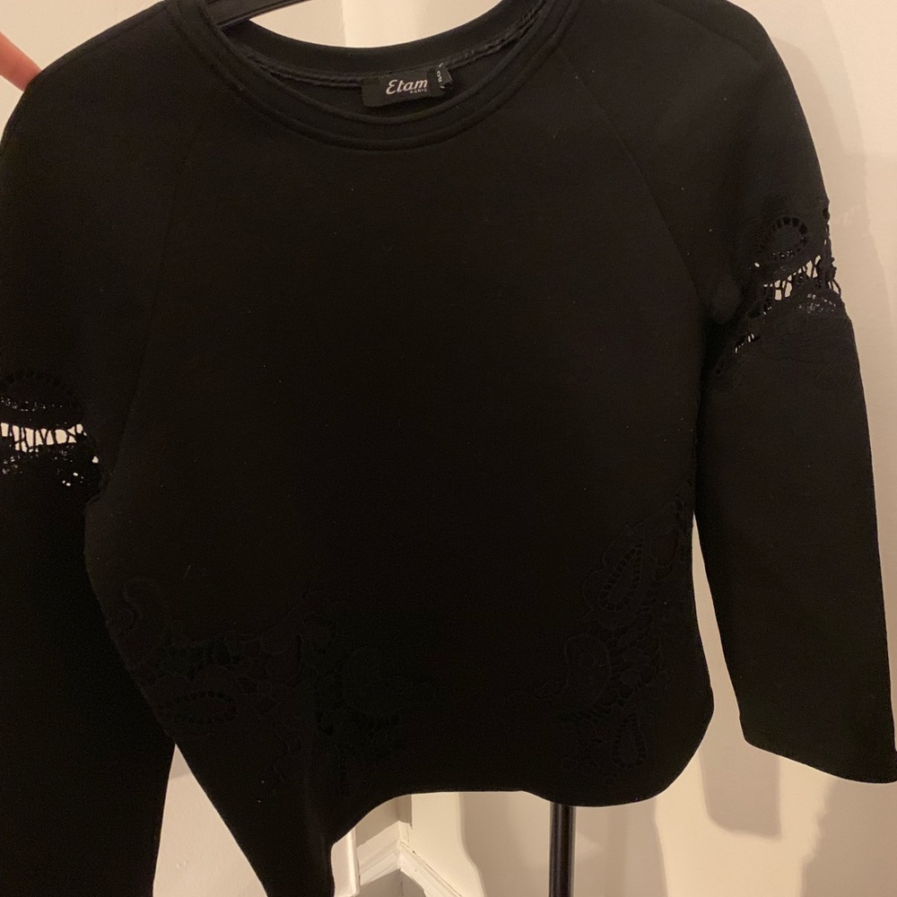 Black hoodie